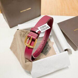 Bottega Veneta Red Belts